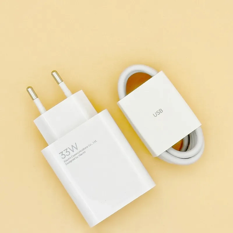 Redmi Adapter 33w Turbo Fast Charging With Cable