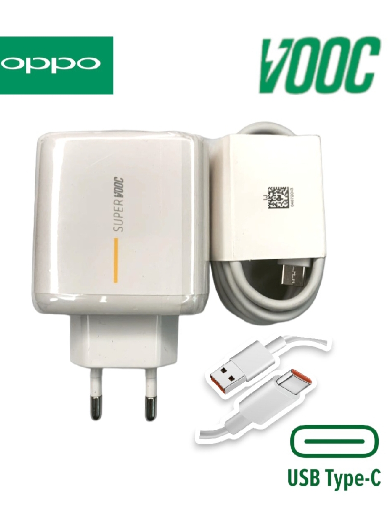 OPPO 65W Super VOOC Flash Charge With Type-C Cable